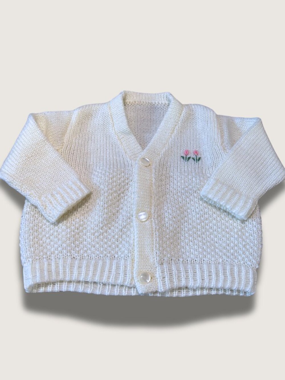 Vintage Handmade Knit Cardigan